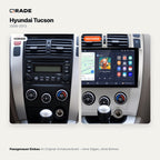 Hyundai Tucson 2006-2013 – Autoradio mit Wireless CarPlay & Android Auto