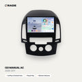 I30 MANUAL AC 2006–2011 – Autoradio mit Wireless CarPlay & Android Auto