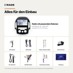 I30 MANUAL AC 2006-2011 – Autoradio mit Wireless CarPlay & Android Auto