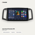 Qrade Autoradio für Jeep Grand Cherokee WK (2004–2007) mit Wireless CarPlay & Android Auto
