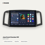 Qrade Autoradio für Jeep Grand Cherokee WK (2004–2007) mit Wireless CarPlay & Android Auto