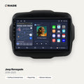 Qrade Autoradio für Jeep Renegade (2016–2020) mit Wireless CarPlay & Android Auto