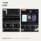 Kia Rio 3 (2011–2015) – Autoradio mit Wireless CarPlay & Android Auto