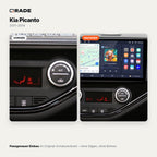 Kia Picanto (2011–2014) – Autoradio mit Wireless CarPlay & Android Auto