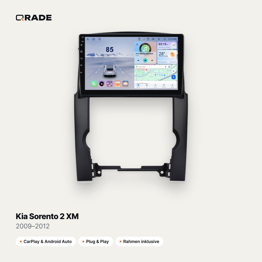 Kia Sorento 2 XM 2009–2012 CarPlay Radio
