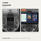 Kia Soul AM (2008–2011) – Autoradio mit Wireless CarPlay & Android Auto