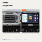 Kia Sportage 3 (2010–2016) – Autoradio mit Wireless CarPlay & Android Auto