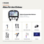 Mazda 2 (2007–2014) – Autoradio mit Wireless CarPlay & Android Auto