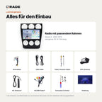 Mazda 6 (2004–2015) – Autoradio mit Wireless CarPlay & Android Auto