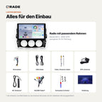 Mazda MX-5 (2009–2015) – Autoradio mit Wireless CarPlay & Android Auto