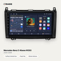 Qrade Autoradio für Mercedes-Benz C-Klasse W203 (2005–2009) mit Wireless CarPlay & Android Auto