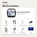 Mitsubishi ASX (2010–2016) – Autoradio mit Wireless CarPlay & Android Auto