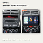 Mitsubishi ASX (2010–2016) – Autoradio mit Wireless CarPlay & Android Auto