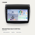 Mitsubishi Pajero Sport 2 L200 Triton 2008–2016 CarPlay Radio