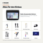 Mitsubishi Pajero Sport 2 / L200 (2008–2016) – Autoradio mit Wireless CarPlay & Android Auto