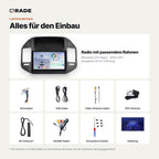 Mitsubishi Pajero V73 (2004–2011) – Autoradio mit Wireless CarPlay & Android Auto