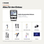 Ford Mondeo 3 (2004–2007) – Autoradio mit Wireless CarPlay & Android Auto