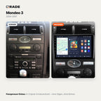 Ford Mondeo 3 (2004–2007) – Autoradio mit Wireless CarPlay & Android Auto