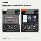 Nissan Navara NP300 ohne Display – Autoradio mit Wireless CarPlay & Android Auto