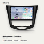 Nissan Qashqai 2 X-Trail 3 T32 2013–2017 CarPlay Radio