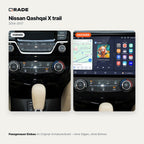 Nissan Qashqai / X-Trail (2014–2017) – Autoradio mit Wireless CarPlay & Android Auto