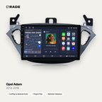 Qrade Autoradio für Opel Adam (2013–2016) mit Wireless CarPlay & Android Auto
