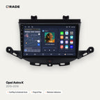 Qrade Autoradio für Opel Astra K (2015–2019) mit Wireless CarPlay & Android Auto