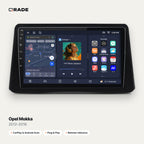Qrade Autoradio für Opel Mokka (2012–2016) mit Wireless CarPlay & Android Auto