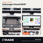Passat B6 B7 CC 2010-2015 – Autoradio mit Wireless CarPlay & Android Auto