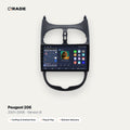 Qrade Autoradio für Peugeot 206 (2001–2008), Version B mit Wireless CarPlay & Android Auto