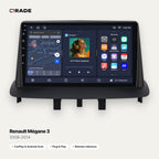 Qrade Autoradio für Renault Mégane 3 (2008–2014) mit Wireless CarPlay & Android Auto