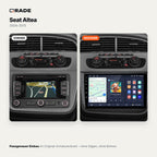 Seat Altea (2004–2015) – Autoradio mit Wireless CarPlay & Android Auto