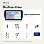 Seat Ibiza 6J (2009–2013) – Autoradio mit Wireless CarPlay & Android Auto