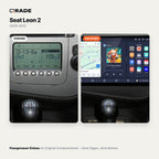 Seat Leon 2 (2005–2012) – Autoradio mit Wireless CarPlay & Android Auto (Rahmen LEON051)