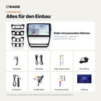 Škoda Octavia A5 (2008–2013) – Autoradio mit Wireless CarPlay & Android Auto