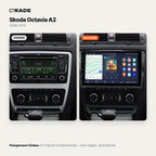 Škoda Octavia A5 (2008–2013) – Autoradio mit Wireless CarPlay & Android Auto