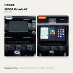 Škoda Octavia A7 (2013–2018) – Autoradio mit Wireless CarPlay & Android Auto