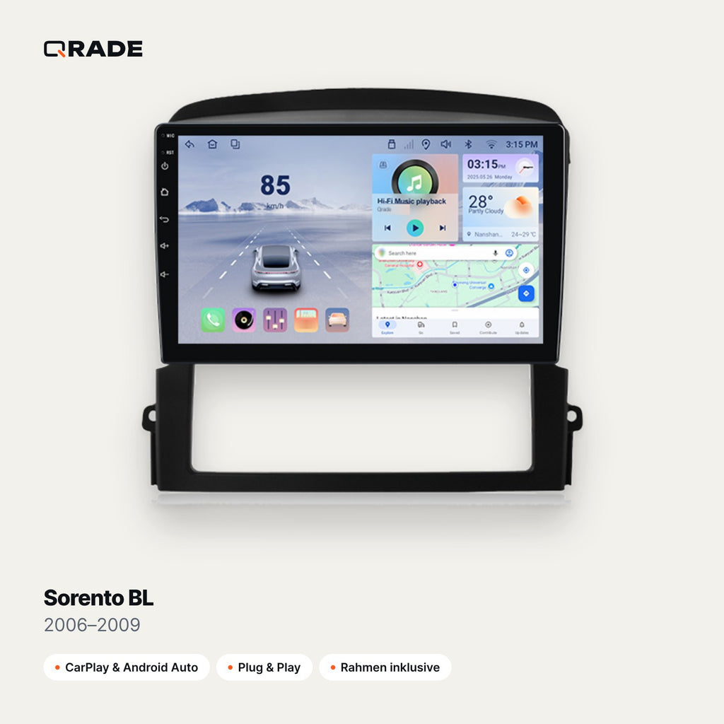 Sorento BL 2006–2009 CarPlay Radio