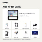 Kia Sorento BL (2006–2009) – Autoradio mit Wireless CarPlay & Android Auto
