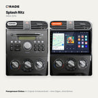Suzuki Splash (2004–2010) – Autoradio mit Wireless CarPlay & Android Auto