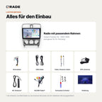 Subaru Forester SG (2002–2008) – Autoradio mit Wireless CarPlay & Android Auto