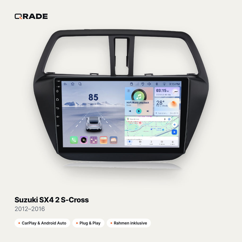 Suzuki SX4 2 S-Cross 2012–2016 CarPlay Radio