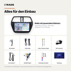 Suzuki SX4 S-Cross (2012–2016) – Autoradio mit Wireless CarPlay & Android Auto