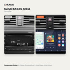 Suzuki SX4 S-Cross (2012–2016) – Autoradio mit Wireless CarPlay & Android Auto