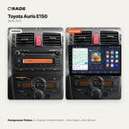 Toyota Auris E150 (2006–2012) – Autoradio mit Wireless CarPlay & Android Auto