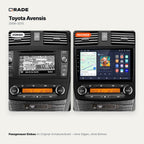 Toyota Avensis T27 (2008–2015) – Autoradio mit Wireless CarPlay & Android Auto (Rahmen Avensis085-B)