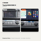 Toyota RAV4 (2012–2018) – Autoradio mit Wireless CarPlay & Android Auto (Rahmen RAV4-138 A)
