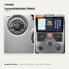 Toyota Rush / Daihatsu Terios (2006–2016) – Autoradio mit Wireless CarPlay & Android Auto
