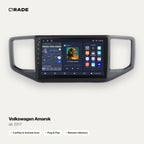 Qrade Autoradio für Volkswagen Amarok (ab 2017) mit Wireless CarPlay & Android Auto