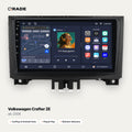 Qrade Autoradio für Volkswagen Crafter 2E (ab 2006) mit Wireless CarPlay & Android Auto